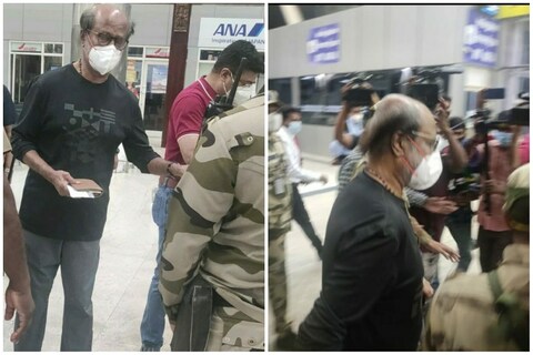 रजनीकांत यांना चेन्नई एअरपोर्टवर (Chennai Airport)  स्पॉट करण्यात आलं होतं. ते पत्नी लता यांच्यासोबत अमेरीकेला गेले आहेत.