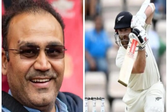 WTC Final: संथ खेळणाऱ्या विल्यमसनला सेहवागनं केलं ट्रोल, शेअर केलं मजेदार Meme