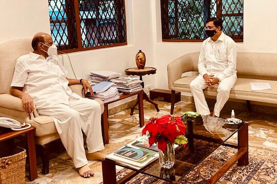 BREAKING NEWS: काँग्रेस-राष्ट्रवादीतला वाद निवळला? बाळासाहेब थोरात पवारांच्या भेटीला!