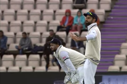 WTC Final : आणि विराट मैदानातच भांगडा करायला लागला