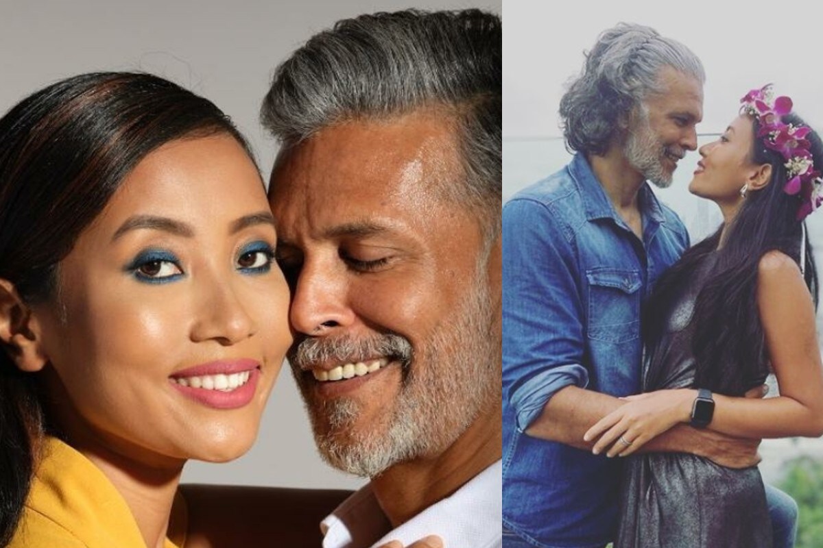 HBD: मिलिंद सोमनला फिटनेसच्या बाबतीत टक्कर देते पत्नी अंकिता