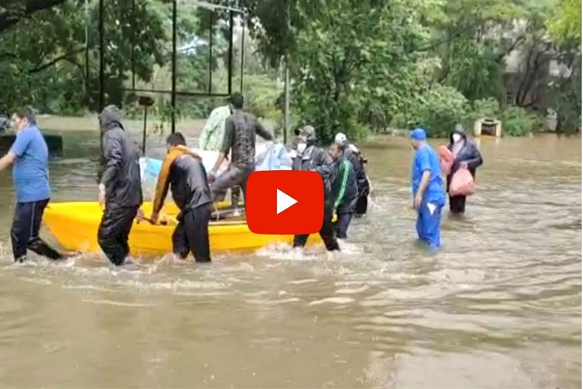 कोल्हापूर महापुराचा फटका रुग्णालयांना; बोटीतून रुग्णांचे स्थलांतर, पाहा रेस्क्यू ऑपरेशनचा LIVE VIDEO