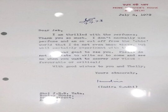 इंदिरा गांधींनी JRD Tata यांना लिहिलेले पत्र होतंय व्हायरल; वाचा काय म्हटलं होतं पत्रात