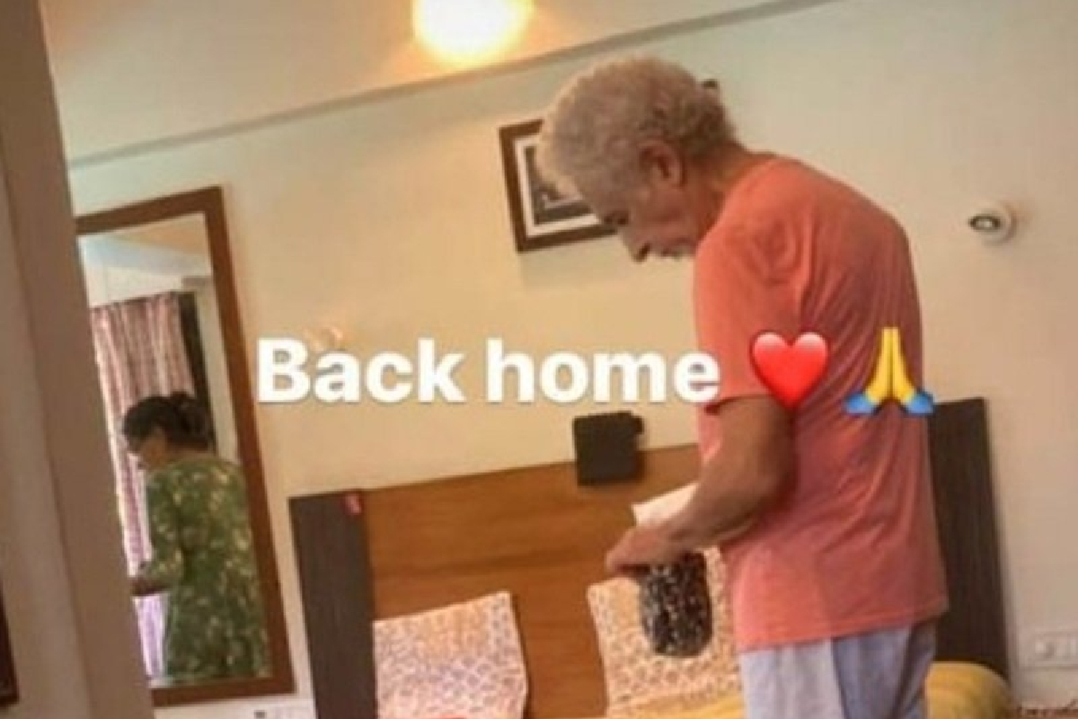 आजारपणामुळे नसिरुद्दीन शाह यांची झाली अशी अवस्था; इंटरनेटवर Photo Viral