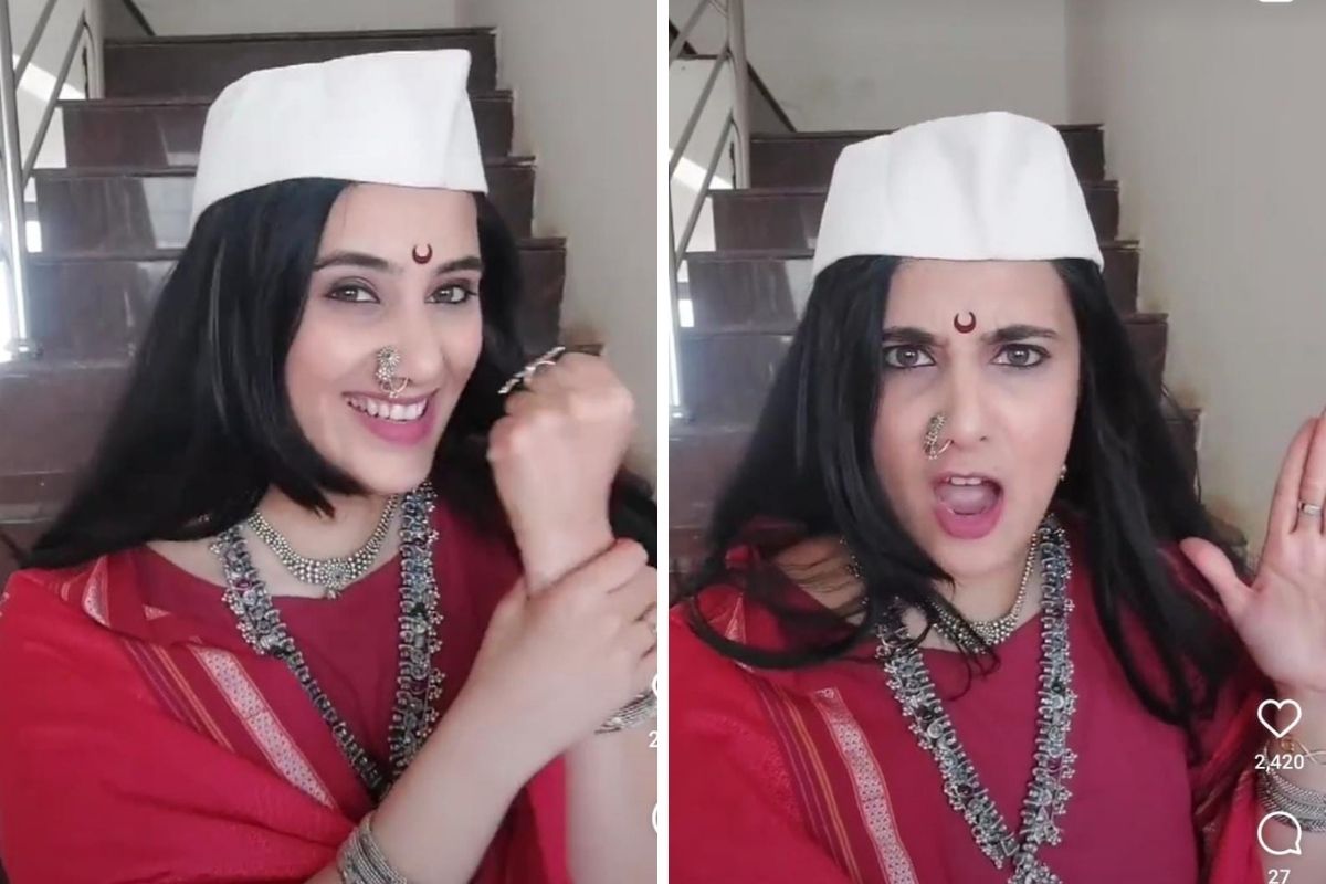 सई लोकूरचा कोल्हापुरी तडका; VIDEO पाहून तुम्हीही पडाल प्रेमात