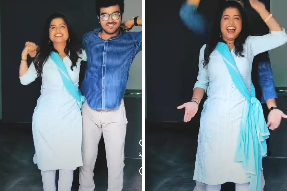 VIDEO: मनू-अनिची गंमत जंमत; दोघांच्या ऑफस्क्रीन केमिस्ट्रीची होतेय चर्चा