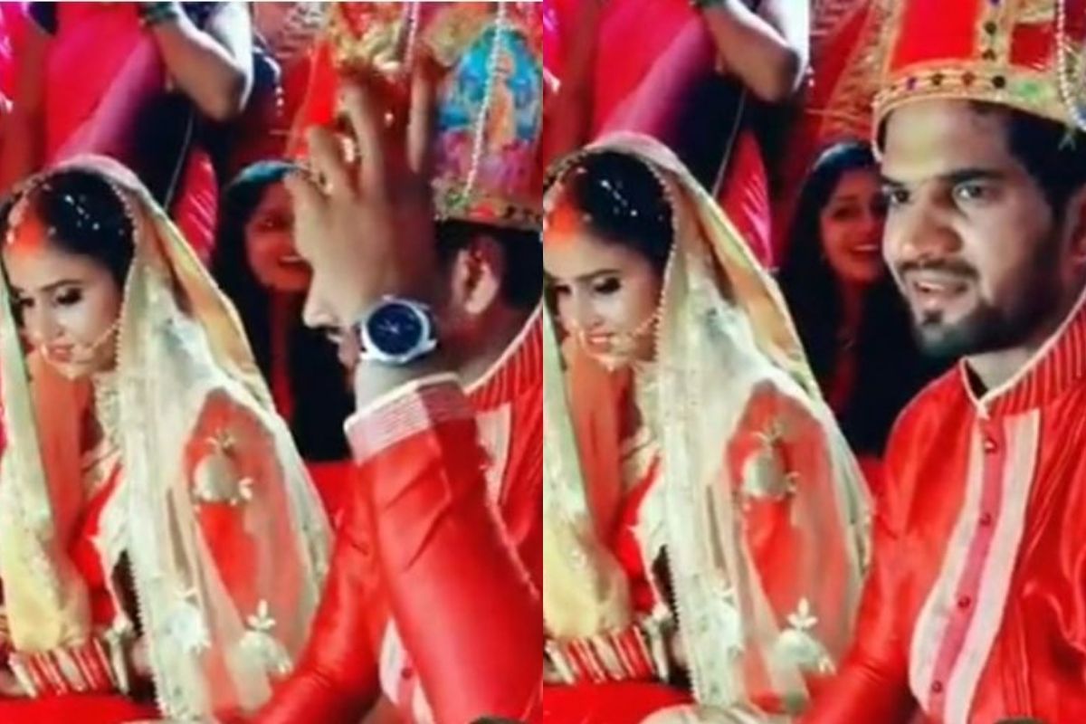 ऐन लग्न मंडपात नवरदेवाच्या तोंडून निघालं असं काही की...; Funny Video आला समोर