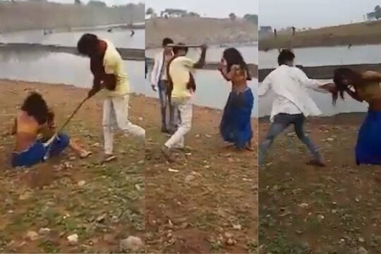 फोनवर बोलल्याची तालिबानी शिक्षा! महिलेला अमानुष मारहाण, अंगावर काटा आणणारा VIDEO समोर