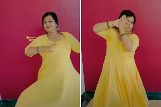 'झोंका हवा का..' गाण्यावर स्वीटूच्या दिलखेच अदा; VIDEO पाहून पडाल प्रेमात