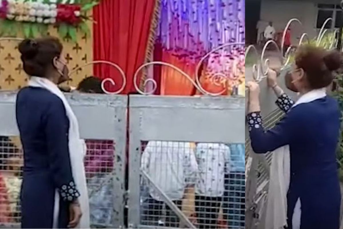 VIDEO: प्रियकरानं डोळ्यासमोरच बांधली दुसरीसोबत लग्नगाठ; बाबू-सोना म्हणत आक्रोश करत राहिली लिव्ह इन पार्टनर