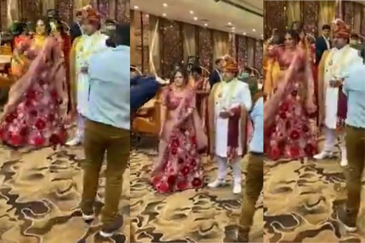 VIDEO: लग्न दिराचं आणि चर्चा मात्र वहिनीची; पाहा मंडपात असं नेमकं काय घडलं?