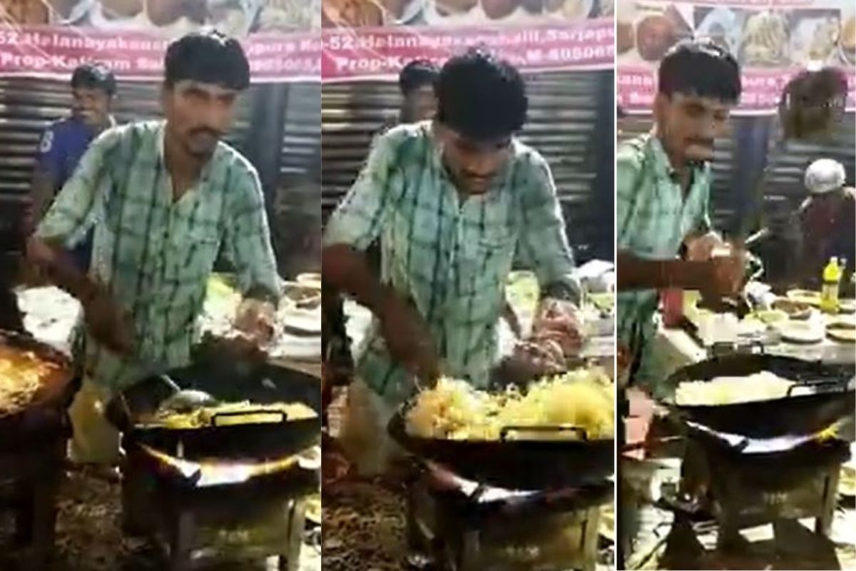 याला करंट लागला की काय! युवकाचा नूडल्स बनवतानाचा VIDEO पाहून नाही आवरणार हसू