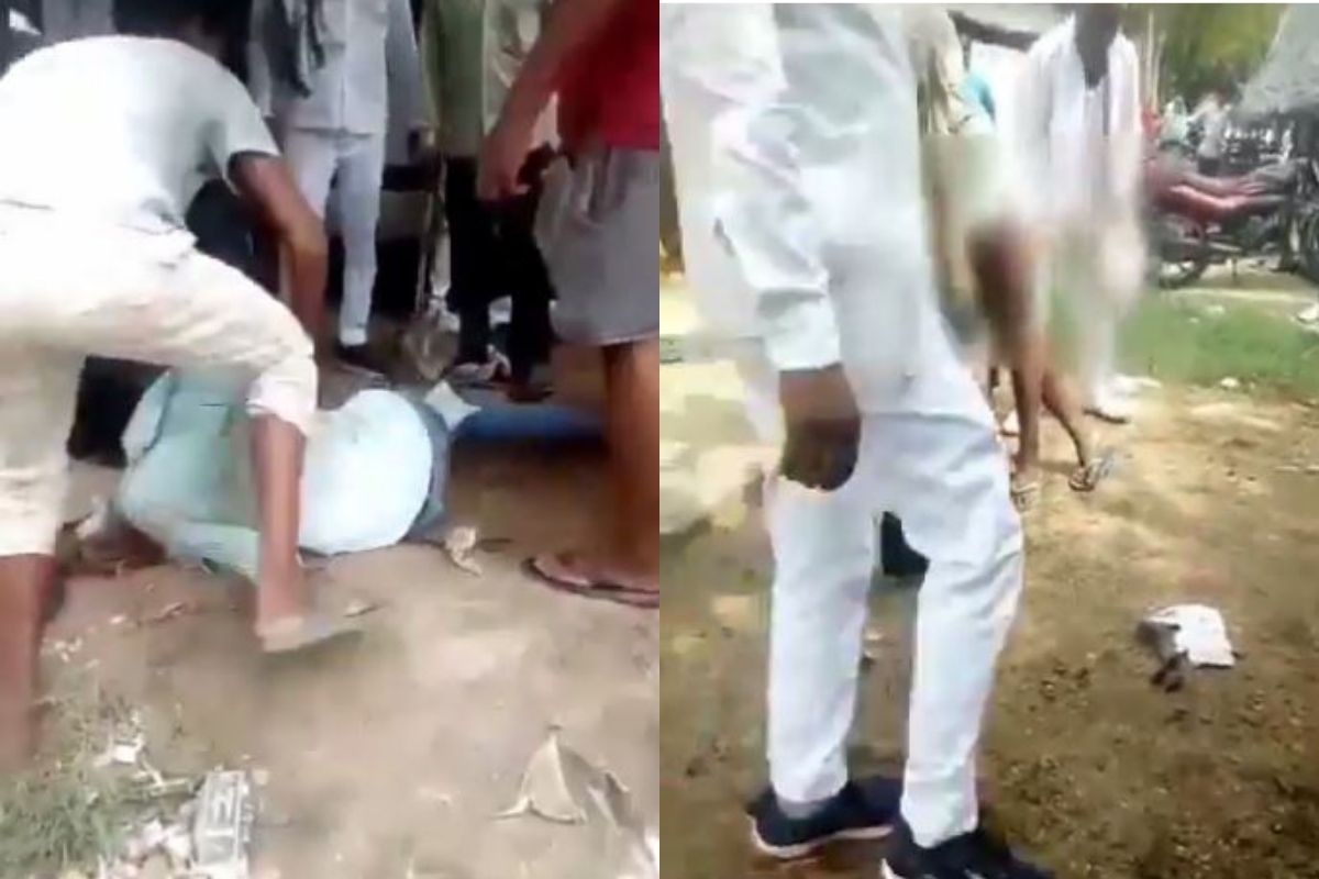 VIDEO: संतापजनक! दलित तरुणाला जात विचारत बेदम मारहाण; टोळक्यानं गुप्तांगावरही केला हल्ला