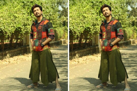 'तू तर महाराष्ट्राचा Ranveer Singh'; अभिजीत खांडकेकरचा हटके LOOK चर्चेत