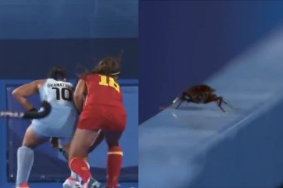 VIDEO: Tokyo Olympic दरम्यान खेळाडू सोडून भलतीकडेच फिरला कॅमेरा; जे कैद झालं त्याचीच रंगली चर्चा