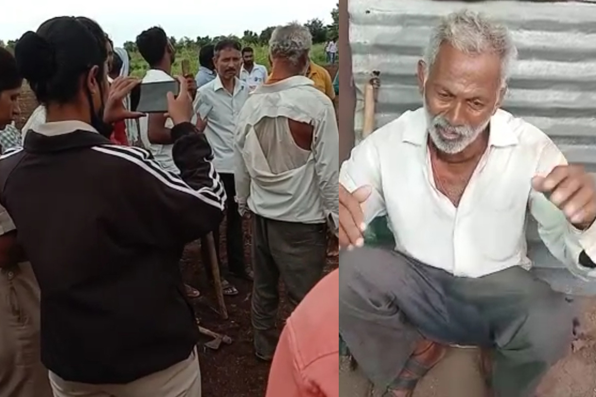 बिबट्याचे कान धरले आणि खाली आपटलं, सुट्टीसाठी शेतमजुराने रंगवली कथा अन्....