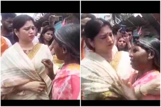 पूरग्रस्तांना पाहून दीपाली सय्यदला अश्रू अनावर; कोट्यवधींच्या मदतीचं दिलं आश्वासन