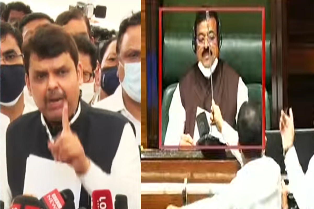 फडणवीस सभागृहात मान्य करता आणि बाहेर वेगळं बोलता, भास्कर जाधवांचा सणसणीत टोला