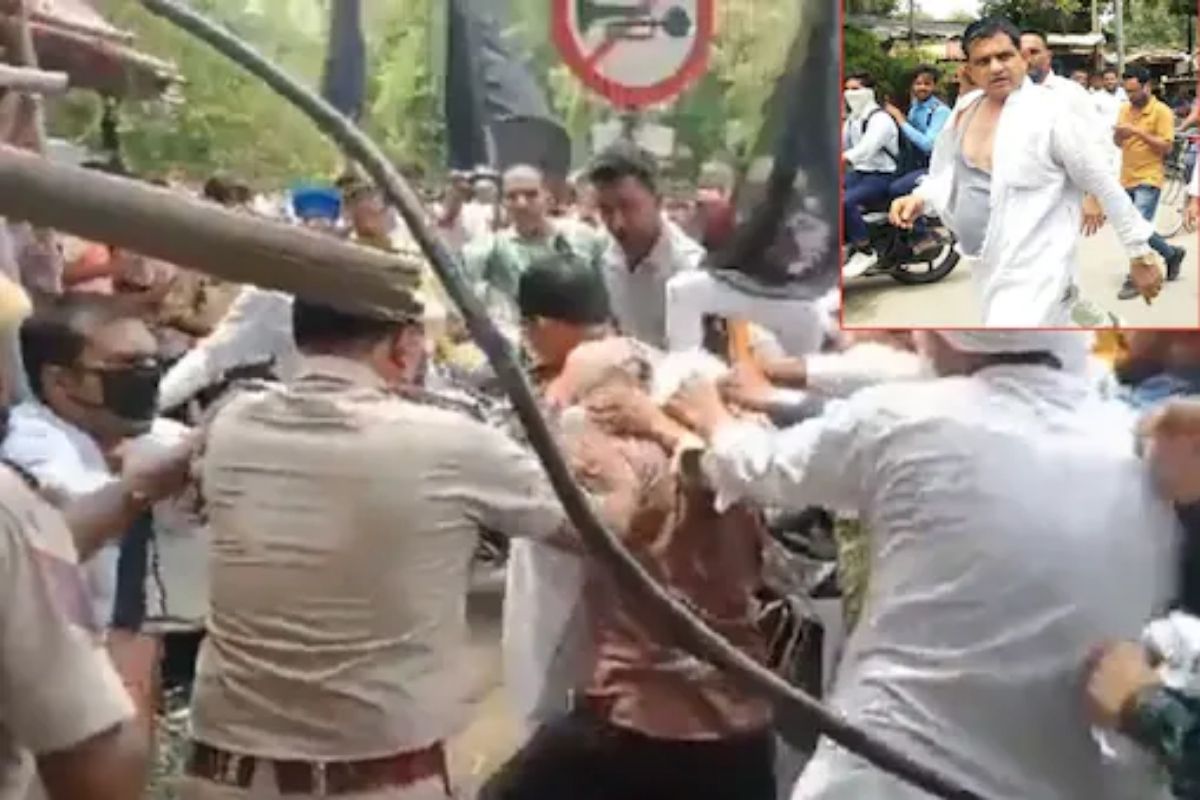 बळीराजाचा संताप अनावर, BJP नेत्यावर हल्ला; कपडेही फाडले, एकाच आठवड्यातील दुसरी घटना