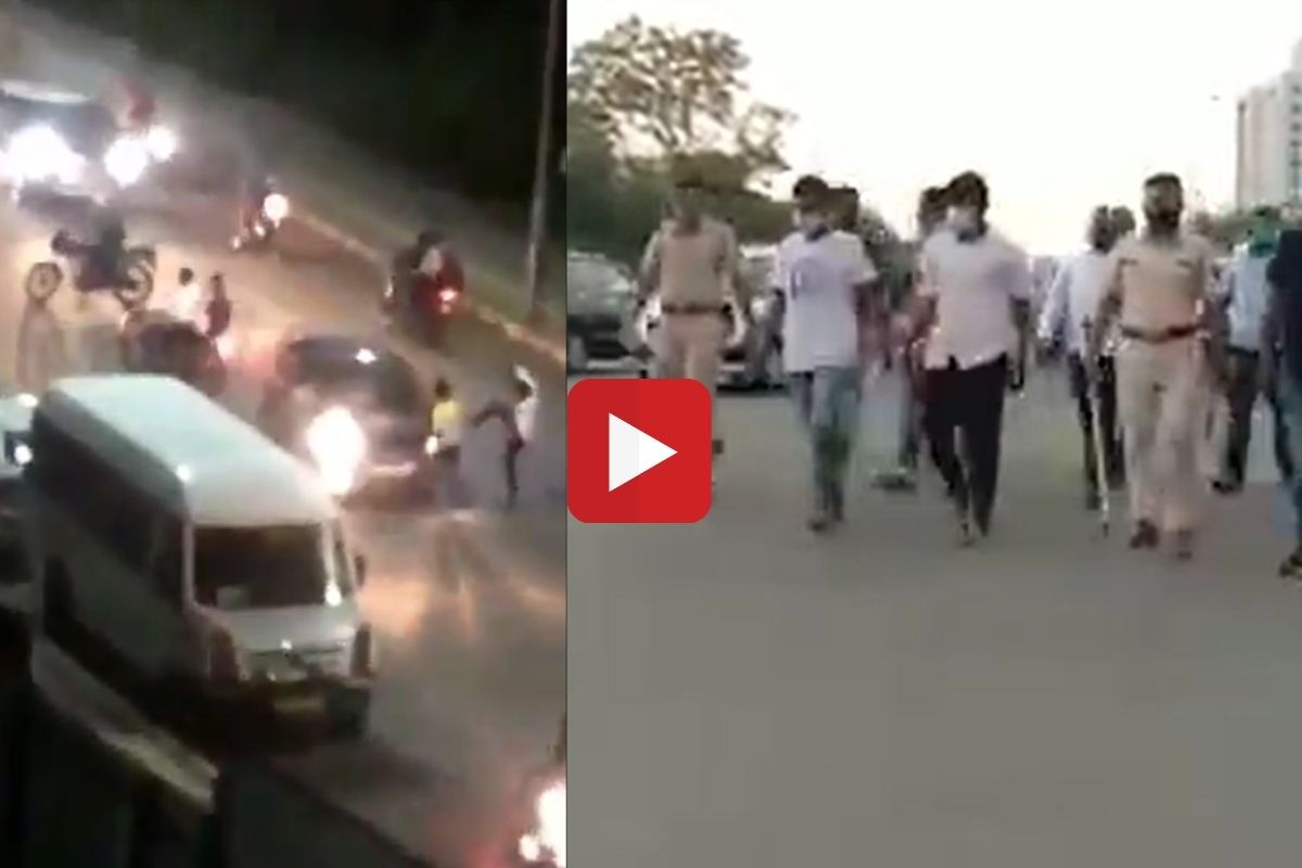 VIDEO: पिंपरीत तरुणांची नागरिकांना कोयत्यानं मारहाण; पोलिसांनी काढली गावगुंडाची धिंड