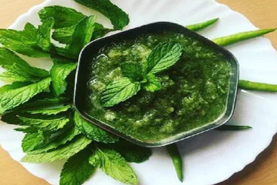 पुदिना, लसूण चटणीचा समावेश असावा.