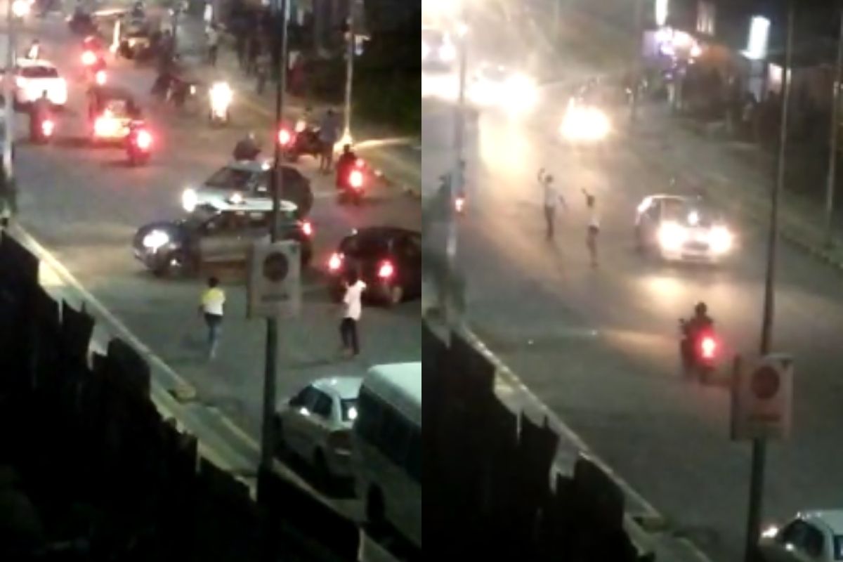 पुण्यातील रस्त्यांवर हातात शस्त्र घेऊन फिरणाऱ्या गुंडांची दहशत; काळजाचा थरकाप उडविणारा VIDEO