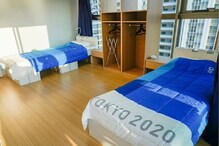 Tokyo Olympic: Anti Sex Bed पाहून खेळाडू नाराज, फोटो शेअर करत म्हणाला... Tokyo Olympic: Anti Sex Bed पाहून खेळाडू नाराज, फोटो शेअर करत म्हणाला...