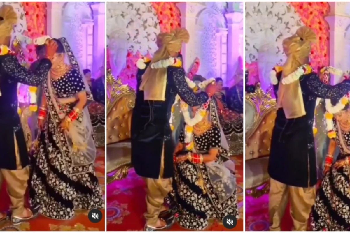 ना चढाओढ, ना स्पर्धा.. फक्त प्रेम; लग्नातील नवरदेव-नवरीचा सुंदर असा VIDEO