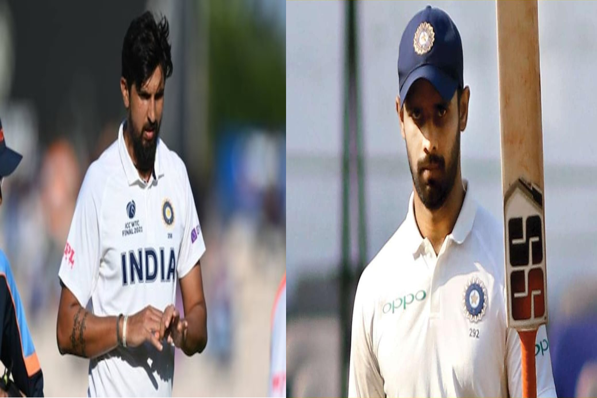 रेसलरला शुभेच्छा देताना इशांत-विहारीची चूक, डिलीट करावं लागलं ट्वीट