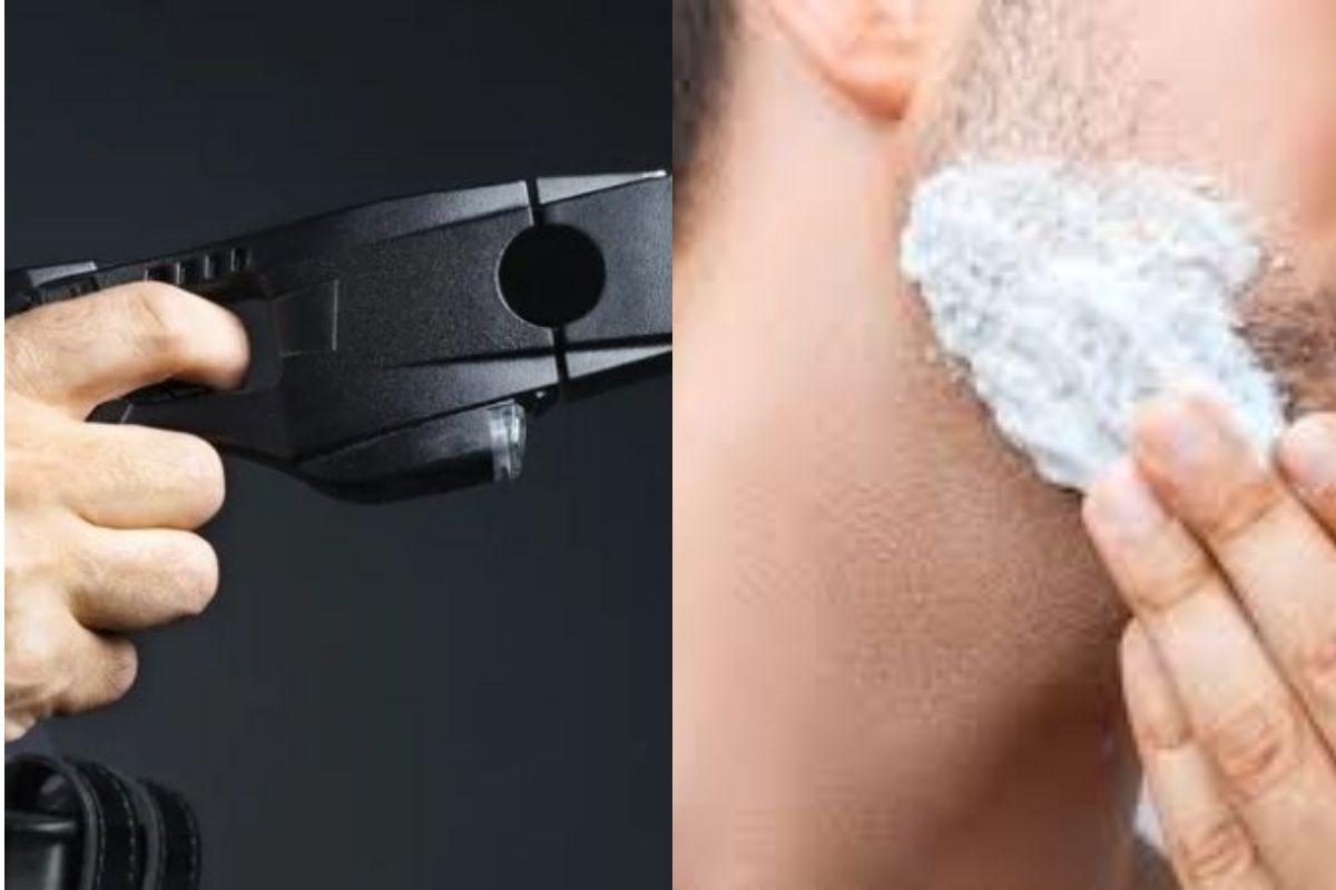 दाढी करायचा रेजर समजून बंदूक ठेवली गालावर; त्यानंतर...