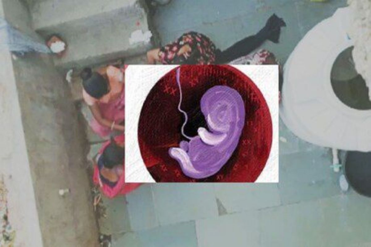 गर्भपाताचं रॅकेट चालविणाऱ्या चौघींचा भयावह VIDEO; उघड्यावर सुरू होता अवैध प्रकार