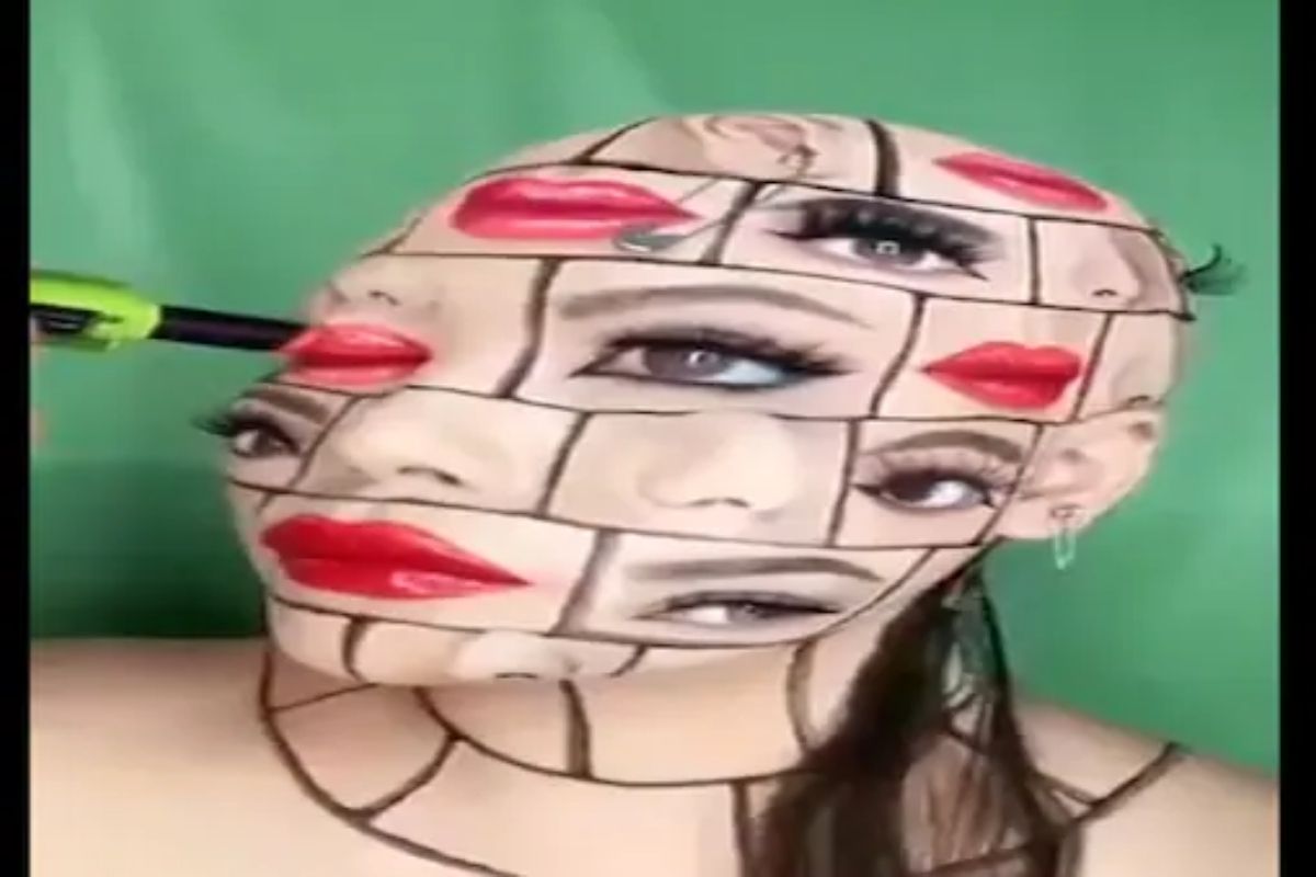 तरुणीला 5 डोळे आणि 5 ओठ; VIDEO पाहून डोकं चक्रावेल, काय आहे यामागील सत्य?