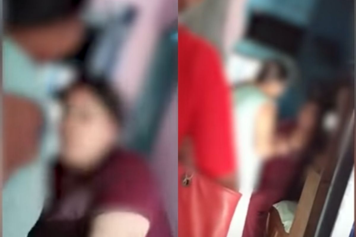 अन् रेल्वे कर्मचाऱ्याची गाडी घसरली; बेडरुममध्ये दुसऱ्या महिलेला पत्नीने रंगेहाथ पकडलं, पाहा VIDEO