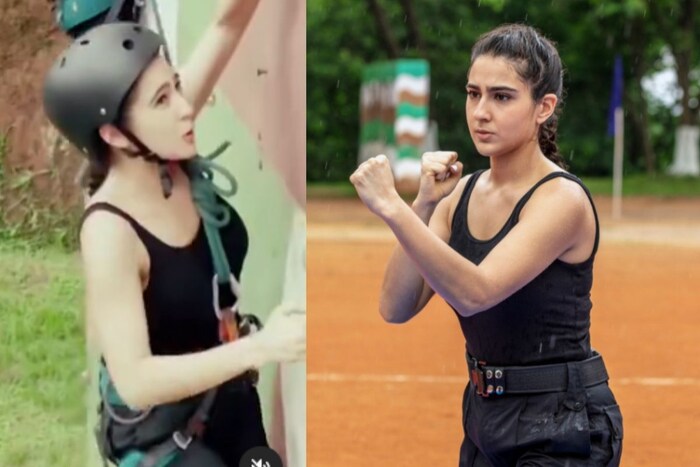  अभिनेत्री सारा अली खान (Sara Ali Khan) नेहमीच चर्चेत असते. नुकतेच तिने डिस्कवरी+ शो मिशन फ्रंटलाइनसाठी (Mission Frontline) एक एपिसोड शुट केला. त्यात ती एका सैनिकाच्या भूमिकेत दिसली. तिचे फोटो सध्या व्हायरल होत आहे.