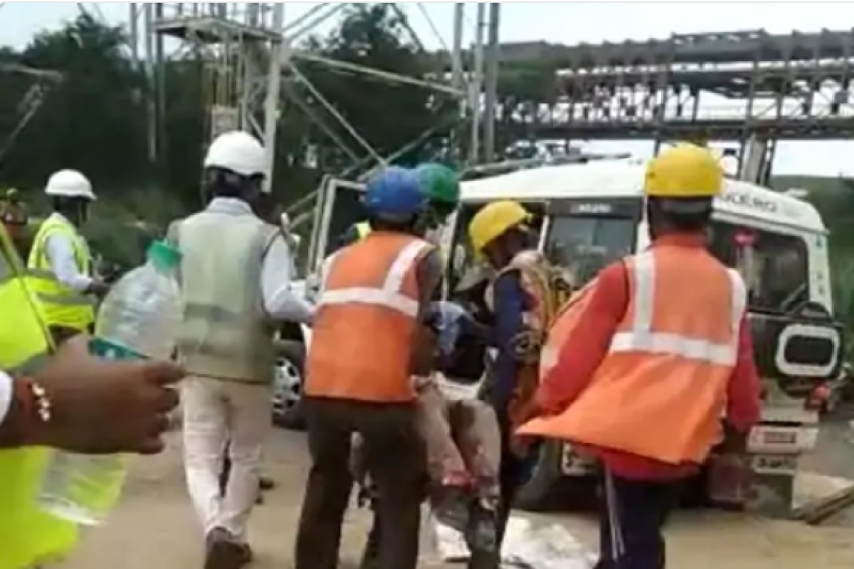 मोठी बातमी! Power Plant मधील लिफ्ट तुटली, 80 मीटरवरून खाली पडून MD सह चौघांचा मृत्यू