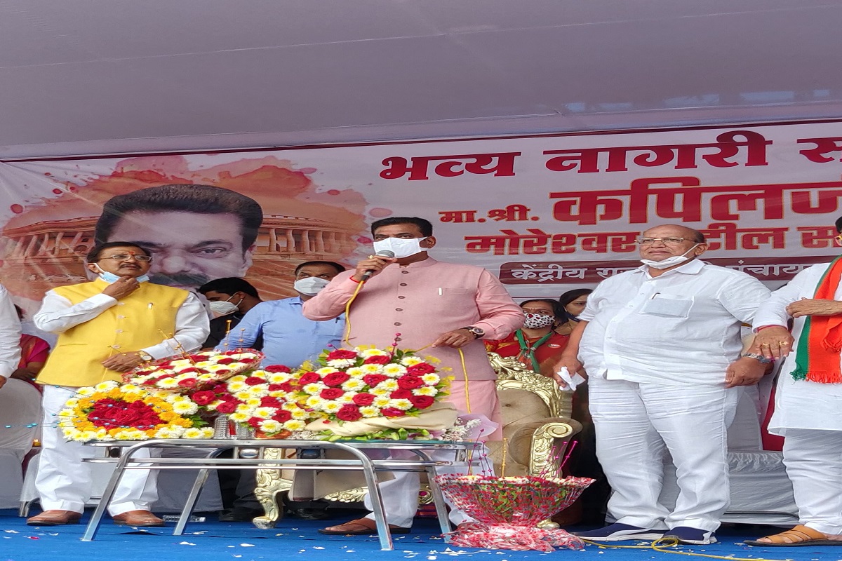 "दिल्लीत एकत्र येणारे मोदी विरोधक नाही तर भ्रष्टाचारी आहेत" : केंद्रीय मंत्री कपिल पाटील