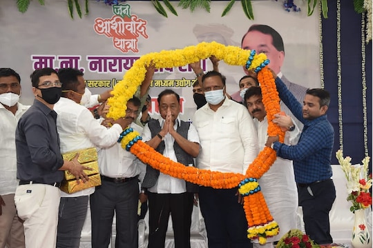 ''माझा आवाज फक्त ठिक होऊ द्या'', नारायण राणेंनी पुन्हा एकदा जन आशीर्वाद यात्रेत शिवसेनेला ललकारलं
