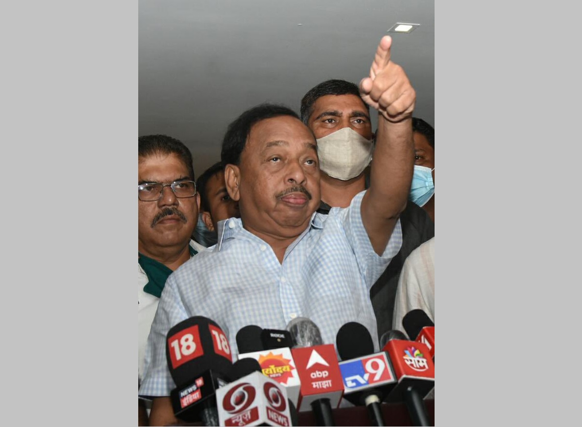 ''राणेंचं वाक्य चुकलं नाही, थोबाडीत मारली असती हा कॉमन संवाद''; भाजपकडून नारायण राणेंचं समर्थन