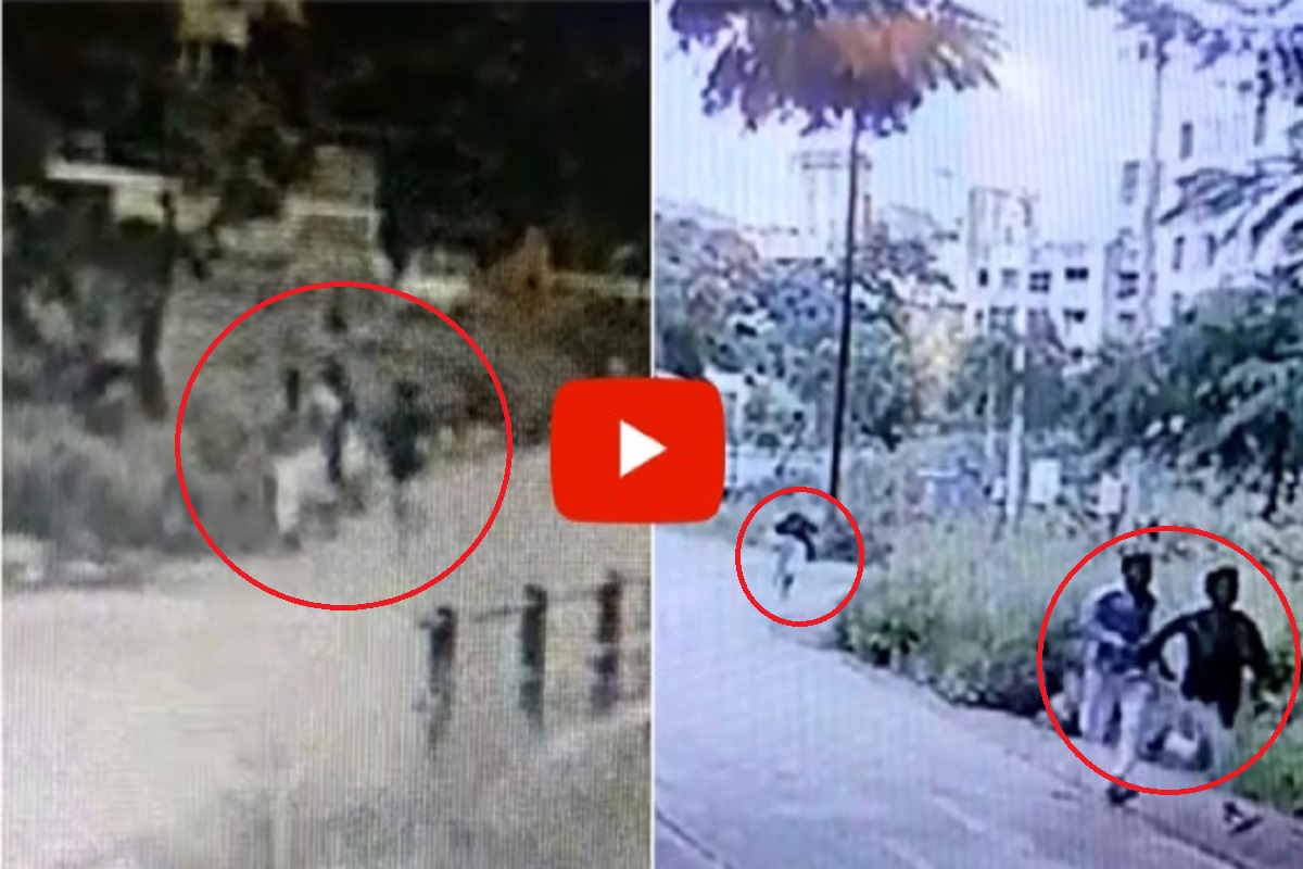 पुणेकरांनो सावधान ! दिवसाढवळ्या महिलेला लुटले; पर्स चोरुन दोघांचा पोबारा, घटनेचा LIVE VIDEO