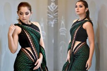 खणाच्या साडीत खुललं अप्सरेचं सौंदर्य; सोनालीच्या नव्या फोटोंवर चाहते फिदा