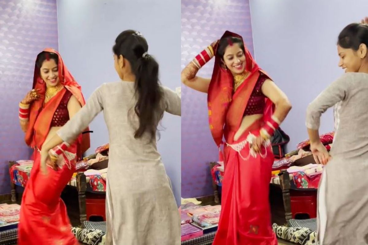 नणंदेसोबत नव्या नवरीचे ठुमके; जबरदस्त Dance Video जिंकतोय नेटकऱ्यांची मनं