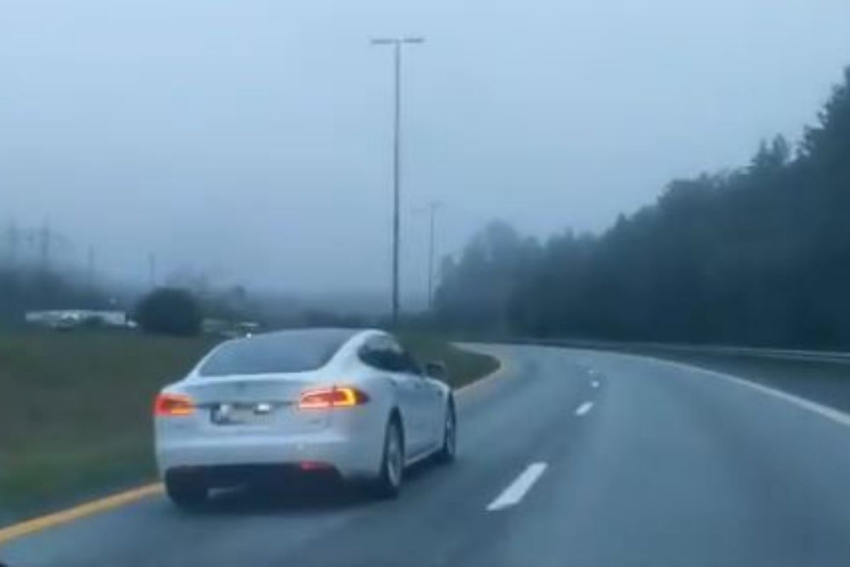 नशेत गाडी चालवत होता तरुण, अचानक लागली झोप अन्...; पाहा Shocking Video