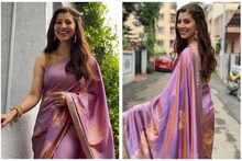गुलाबी रंगाच्या साडीत तेजस्विनीचा जलवा; सिद्धार्थ जाधवच्या कमेंटने वेधलं लक्ष