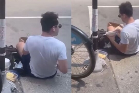 तुम्हीही ऑनलाईन जेवण ऑर्डर करता? मग एकदा हा VIDEO बघाच, डिलिव्हरी बॉयचं कृत्य पाहून व्हाल शॉक