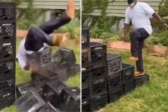 सोशल मीडियावरील Milk Crate Challenge चॅलेंज स्वीकारताय? मग गंभीर परिणाम वाचाच, डॉक्टरांनी दिला इशारा