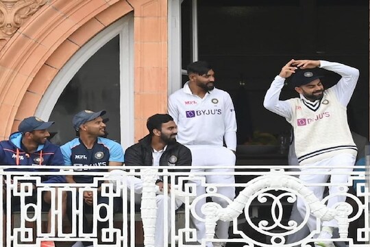 IND vs ENG : लॉर्ड्सच्या बाल्कनीत विराट कोहलीचा नागीण डान्स! कॅप्टनला पाहून सर्वच खूश