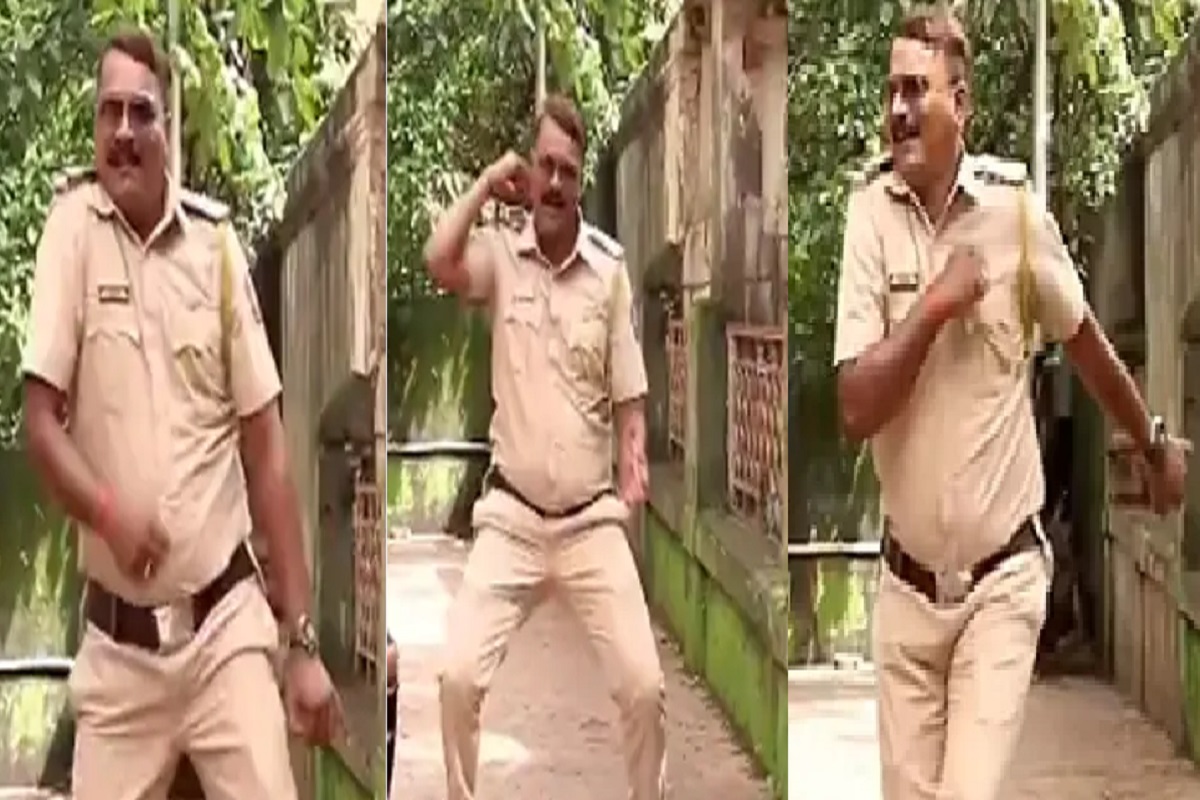 मुंबई पोलिसाचा डान्सिंग जलवा