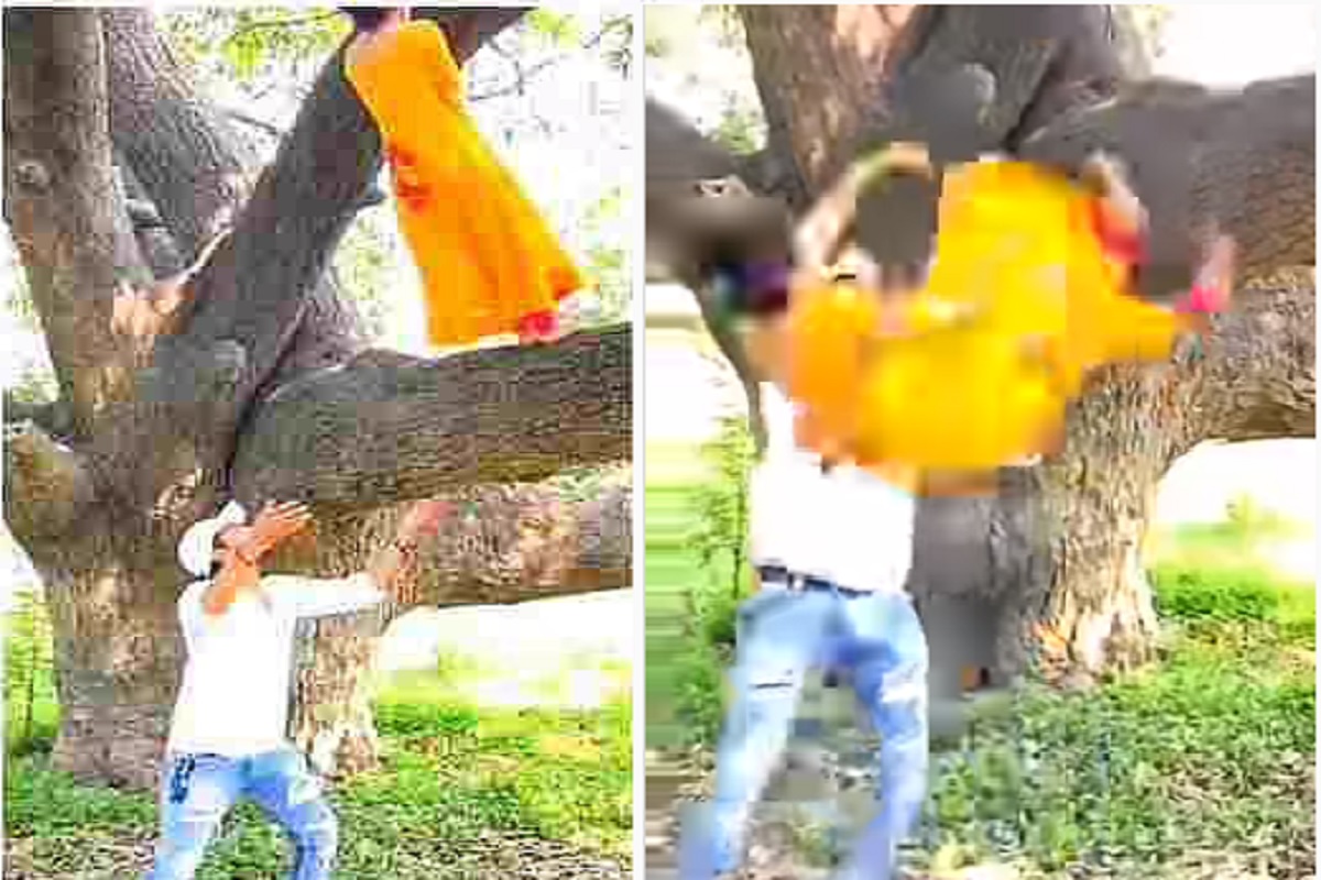 कपलचा व्हिडीओ पाहून काळजाचा ठोकाच चुकेल.