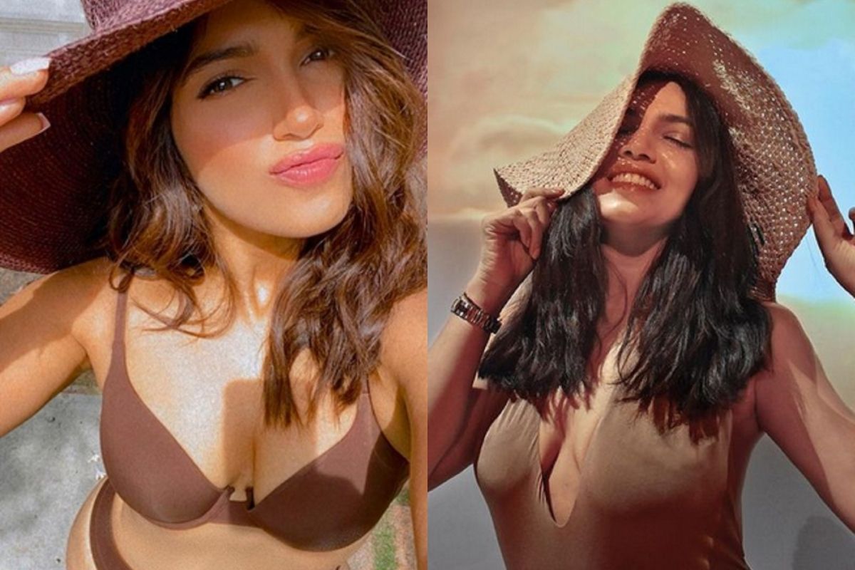 Brown Bikini फ्लाँट करतेय भूमी, Beach Vibes देणारा अभिनेत्रीचा Photo Viral