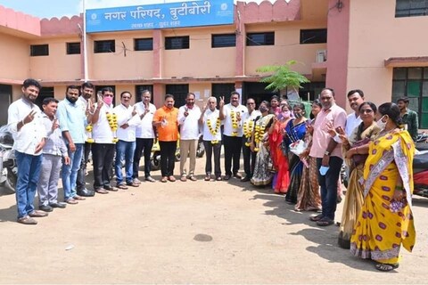 बुटीबोरी नगरपरिषदेच्या सभापती निवडीसाठी या दोन पक्षांनी युती केली आहे.